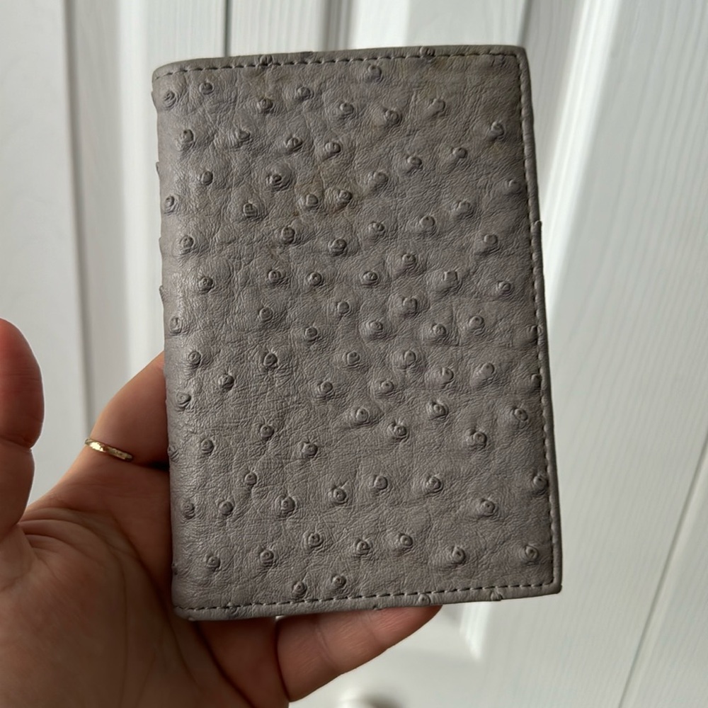 Neiman Marcus lavender passport holder